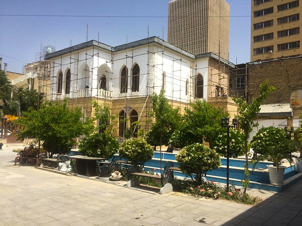 پیشرفت مرمت و بازسازی خانه تاریخی افشار