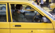 توزیع رایگان ماسک و مواد ضدعفونی کننده بین رانندگان تاکسی