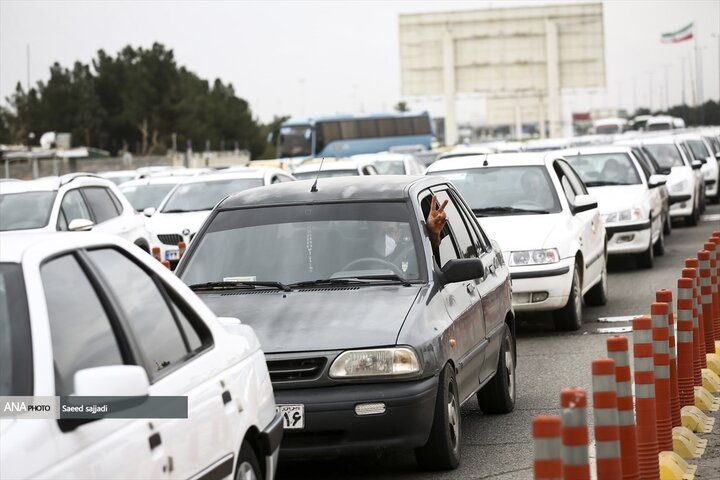 ترافیک سنگین در ۱۳ معبر بزرگراهی پایتخت