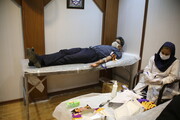 اهدای خون کارکنان شهرداری منطقه ۱۵