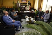 دیدار اسقف اعظم ارامنه کاتولیک ایران با شهردار منطقه ۱۴