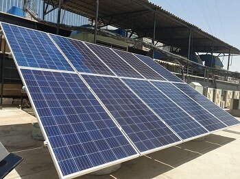 بهره برداری از  نیروگاه خورشیدی۲۰ کیلو وات در منطقه۲ پایتخت
