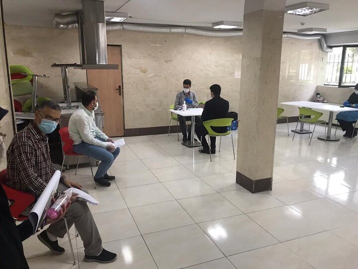 ‌ ‌ تست سلامت کارکنان شهرداری منطقه ۶