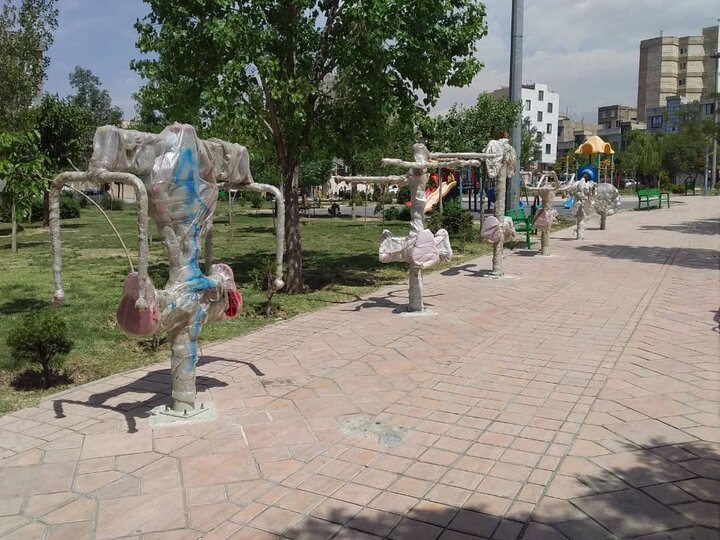  تامین امکانات ورزشی معلولان در بوستان های منطقه