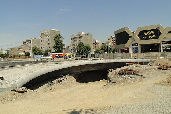 پیشرفت ۶۳ درصدی عملیات اجرایی فاز نخست بزرگراه شهید بروجردی