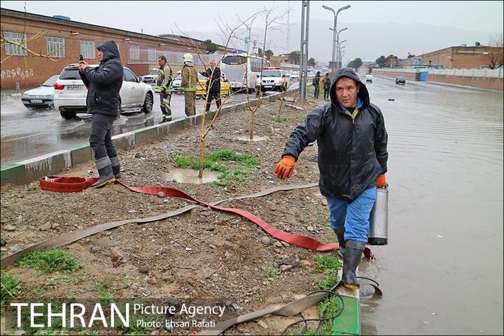 ایمن سازی ۱۰ گلوگاه بحرانی سیلاب در تهران