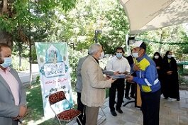 تجلیل از کارکنان سادات و ایثارگر شهرداری منطقه ۱۶ به مناسبت عید غدیر