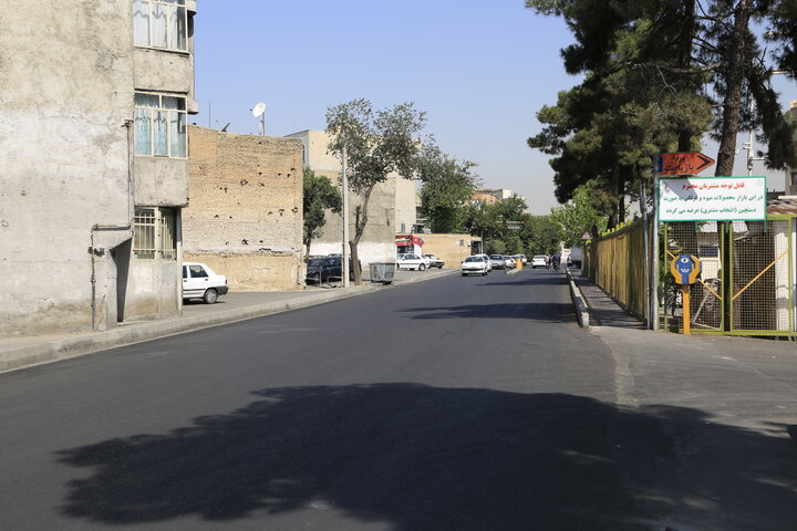بازپیرایی و احیای خیابان رنجبر در منطقه ۱۰ پایتخت
