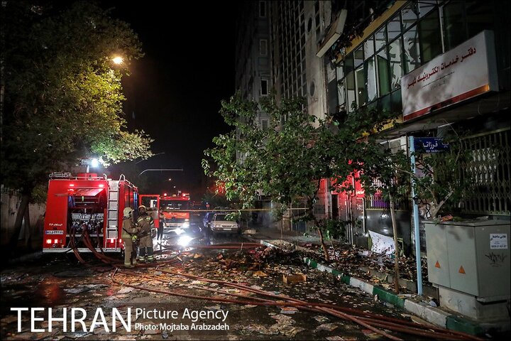 توضیحات سخنگوی سازمان آتش نشانی درباره یک حادثه در خیابان فخر رازی