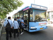 آمادگی ناوگان اتوبوسرانی برای سفرهای آموزشی