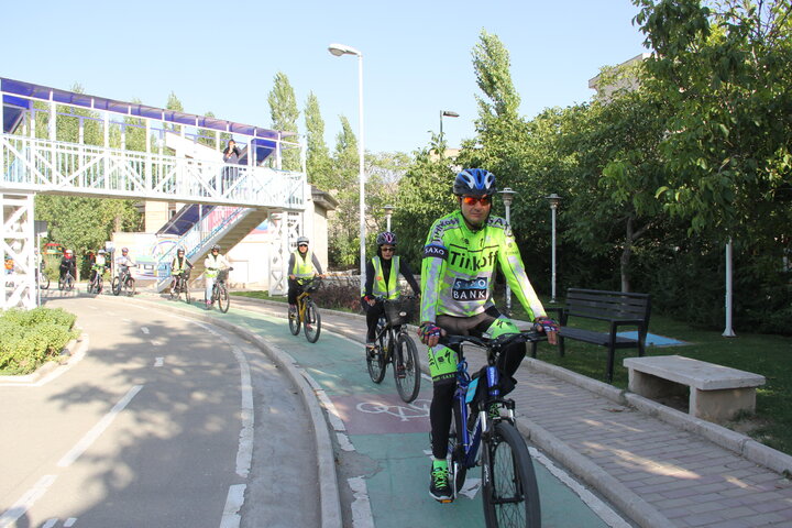 ساخت مسیر ایمن دوچرخه سواری در شمال شرق پایتخت
