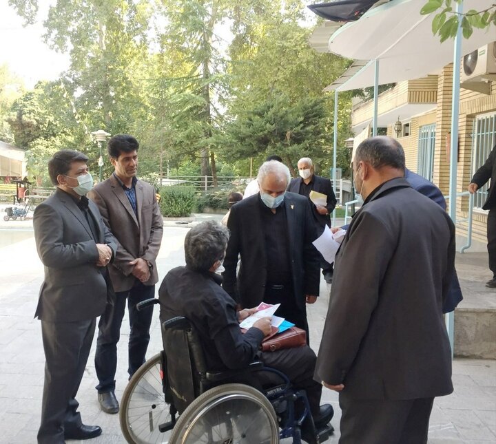 قدردانی معاون رییس جمهور از خدمات شهرداری برای  جانبازان 
