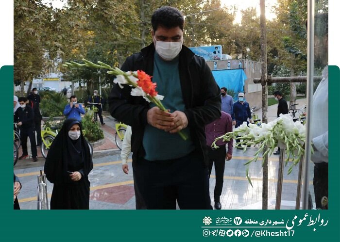 افتتاح ۱۳۰۰ متر مسیر دوچرخه سواری پایدار در منطقه ۱۷