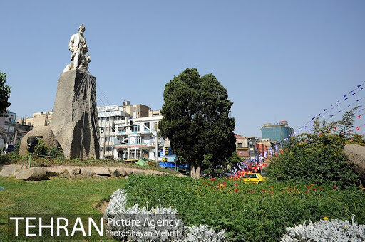 میدان فردوسی تهران تغییر می کند