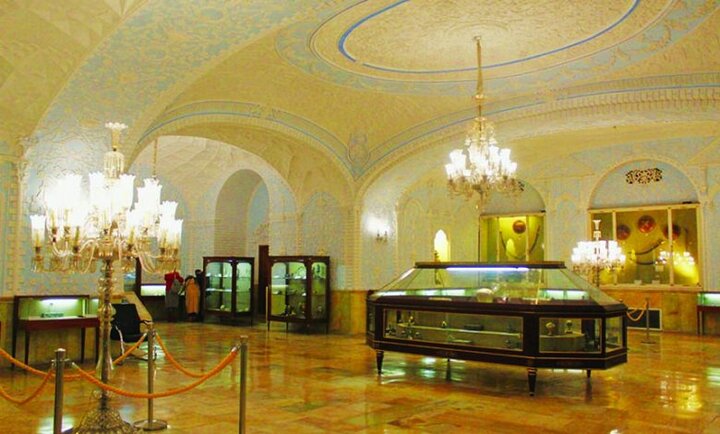 موزه مخصوص در کاخ گلستان 
