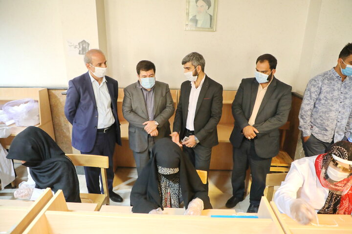 بازدید مشاور شهردار تهران از طرح خادم منتظر در منطقه ۱۹