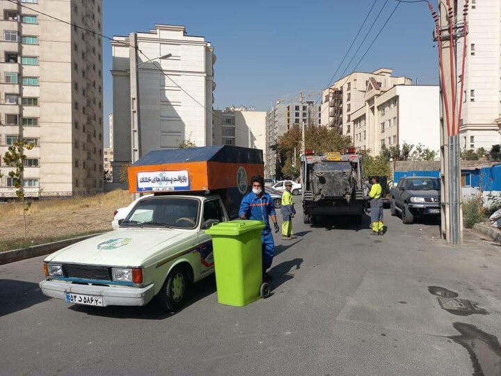مخازن پسماند تر از ازگل جمع شد