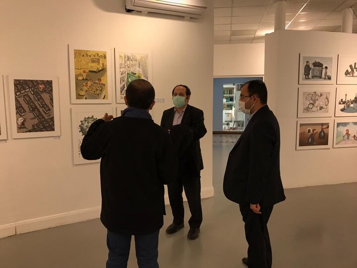 روح تهران در نمایشگاه تهران از منظر هنرمندان به نمایش در آمد