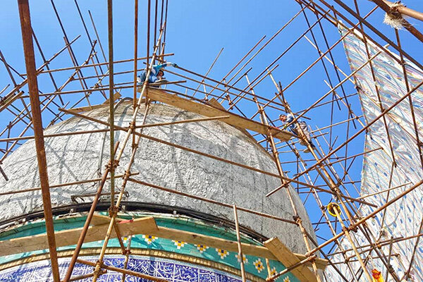 تلاش برای تکمیل پروژه مرمت مسجد شیخ فضل الله تا اوایل دی ماه امسال