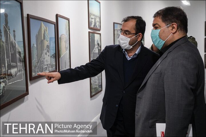 «تهران از منظر هنر» به نقش های تاریک شهر نورافکن تابانده است