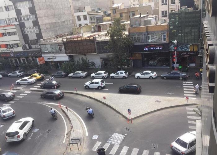 نقاط حادثه خیز قلب پایتخت ایمن سازی شد