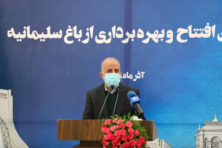باغ سلیمانیه براساس باغ ایرانی طراحی شده است