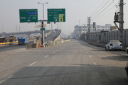 بازگشایی فاز دیگری از تقاطع پل باقر شهر و ایجاد مسیر انحرافی