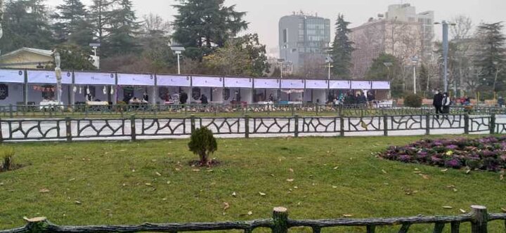 برپایی بازارچه‌ خود اشتغالی زنان سرپرست خانوار در پارک‌ ملت