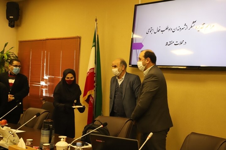 قدردانی از داوطلبان فعال اجتماعی مبارزه با ویروس کرونا