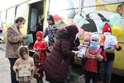 حضور اتوبوس‌های کتابگرد «هدهد» در مناطق کم برخوردار