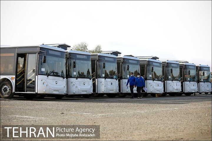 ورود ۱۱۰ دستگاه اتوبوس دیزل به ناوگان اتوبوسرانی پایتخت