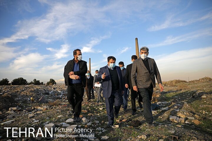 بازدید شهردار تهران از پروژه های منطقه ١٩