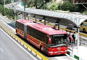 امکان پرداخت کرایه اتوبوس‌های تندرو تهران از طریق اپلیکیشن