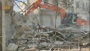 تخریب ۱۴ ساختمان ناایمن در منطقه ۱۰/بستن ورودی ساختمان‌های متروکه برای جلوگیری از بروز معضلات اجتماعی 