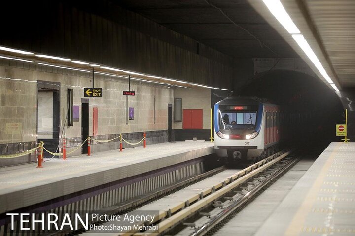 عملکرد اجرایی شرکت مترو تهران در سال ۱۳۹۹