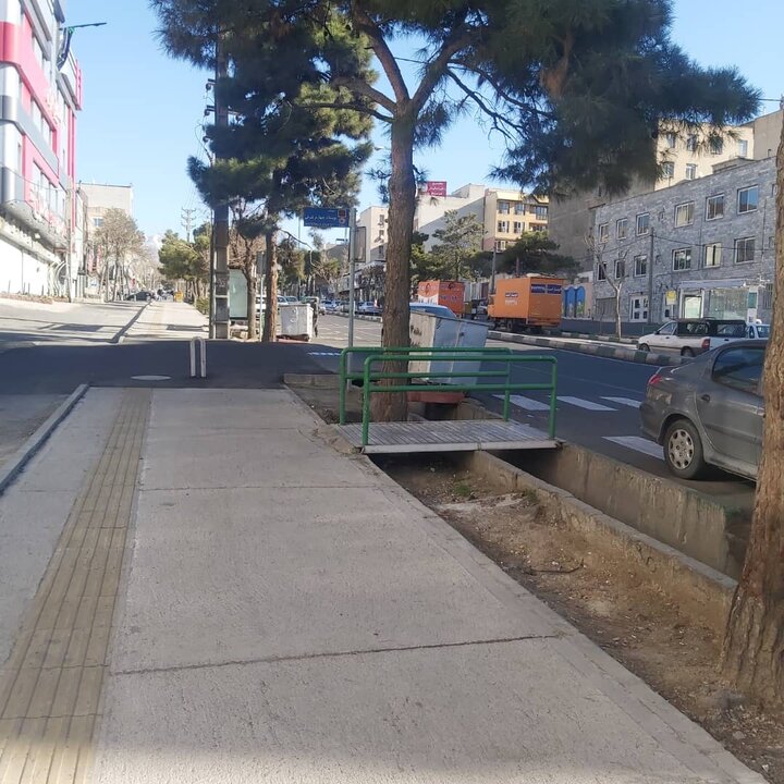 بهسازی و احداث مسیر پیاده رو در ۴۷ معبر