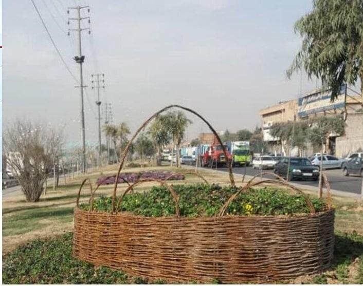 کاشت ۶۵ هزار گلدان و درخت در منطقه ۱۵
