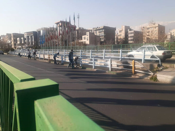 نوروزی رنگارنگ با چشم نوازی دیواره های شهری 