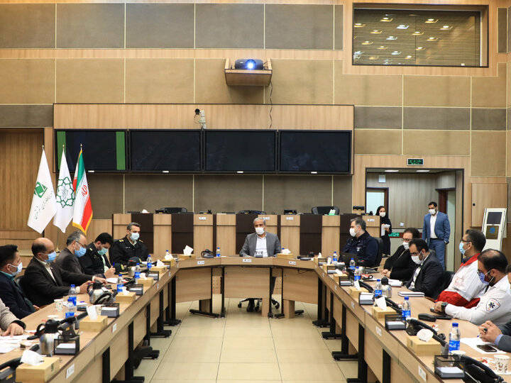 برگزاری نخستین نشست هماهنگی مراکز عملیات اضطراری(EOC) شهر تهران 