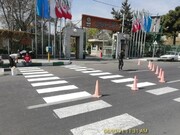 در راستای ایجاد انظباط ترافیکی عملیات خط‌کشی معابر اصلی منطقه استمرار دارد