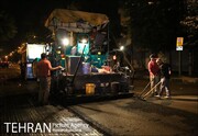 شهرداری تهران در تولید آسفالت رکورد شکست