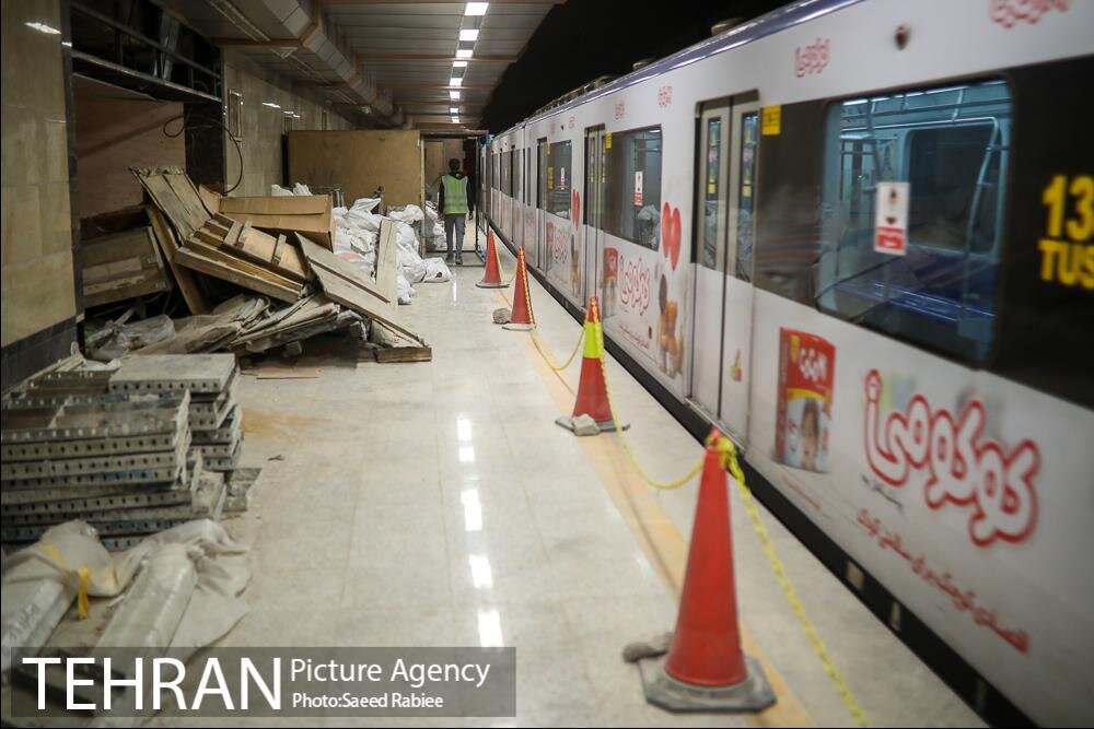 توسعه متروی تهران؛ ایستگاه اقدسیه