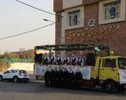 حرکت کاروان سیار جشن بندگی در جنوب تهران