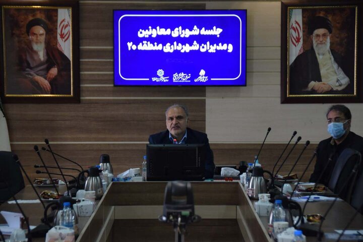 پیشتازی منطقه ۲۰ در تحقق پروژه های توسعه محلی 