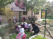 برنامه های روز ملی گل و گیاه ویژه کودکان جنوب تهران
