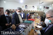 حضور شهردار تهران در انتخابات ۱۴۰۰