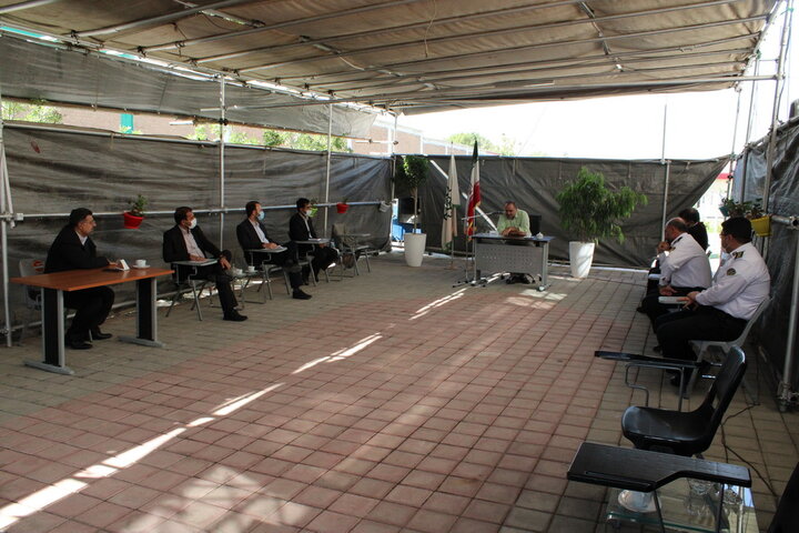 جلسه مشترک مدیران برقی و شهری در منطقه۲۱