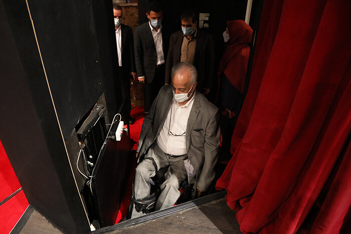 سالن ایوان شمس نوسازی و مناسب سازی شد