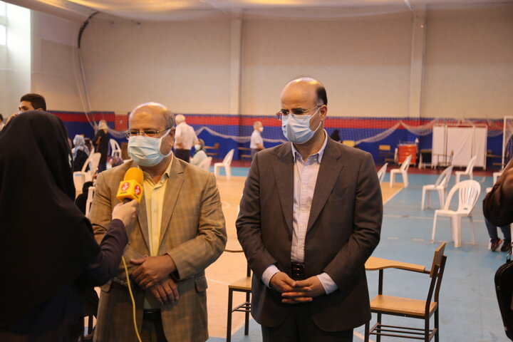 سومین مرکز واکسیناسیون کرونا در منطقه ۶ تهران افتتاح شد