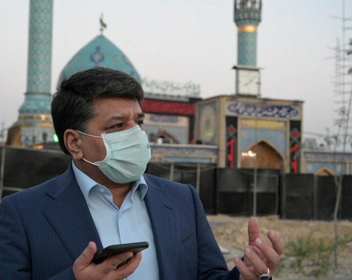  میدانگاه صالحیه(ع) آماده میزبانی سوگواران حسینی شد 